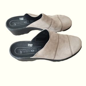 Romika Slip on Clogs Size 9 1/2  Taupe